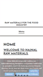 Mobile Screenshot of hajnal-rohstoffe.de